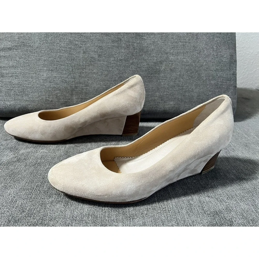 Truman's Wedge Heels‎ Suede Size 8.5 38.5